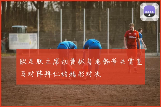 欧足联主席切费林与老佛爷共赏皇马对阵拜仁的精彩对决